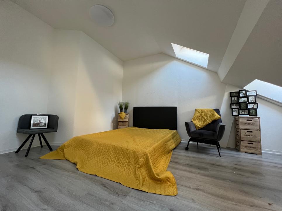 spacieuse chambre meublée